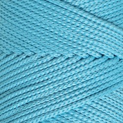 Loren Polyester Soft Macrame Turkuaz El Örgü İpi - LM045 - 34447