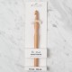 La Mia Whitewood 10 mm 15.5 cm Ahşap Yün Tığ La Mia Whitewood 10 mm 15.5 cm Ahşap Yün Tığ