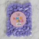 LOREN CRAFTS 2 CM 100 ADET LİLA PONPON LOREN CRAFTS 2 CM 100 ADET LİLA PONPON
