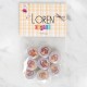 Loren Crafts 8'li Emzik Düğme - 1009 Loren Crafts 8'li Emzik Düğme - 1009