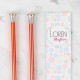 Loren Rythm 6mm Kırmızı Renkli Metal Örgü Şişi Loren Rythm 6mm Kırmızı Renkli Metal Örgü Şişi