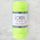Loren Macrame Neon Sarı El Örgü İpi - L114 Loren Macrame Neon Sarı El Örgü İpi - L114