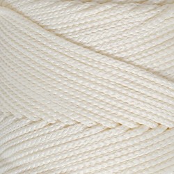 Loren Polyester Soft Macrame Krem El Örgü İpi - LM003 - 34427