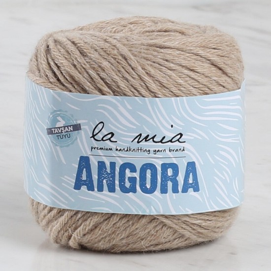 La Mia Angora 50gr Açık Kahve El Örgü İpi - L098 - 33806 La Mia Angora 50gr Açık Kahve El Örgü İpi - L098 - 33806