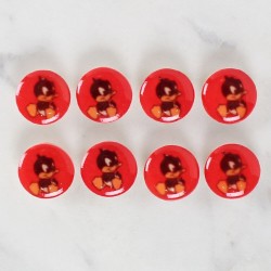 Loren Crafts 8'li Ördek Düğme - 1207