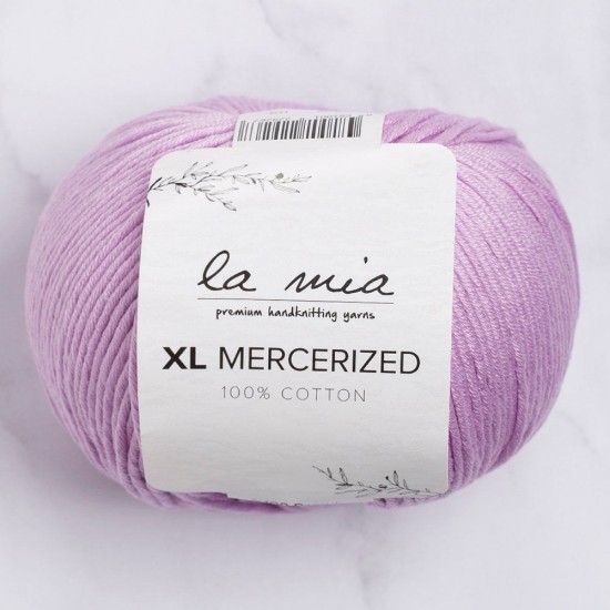La Mia XL Mercerized Lila El Örgü İpi - 53 - 33764 La Mia XL Mercerized Lila El Örgü İpi - 53 - 33764