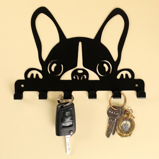 Loren Home Siyah Metal Köpek Anahtarlık Loren Home Siyah Metal Köpek Anahtarlık