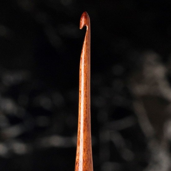 La Mia Rosewood 3 mm 15.5 cm Ahşap Yün Tığ La Mia Rosewood 3 mm 15.5 cm Ahşap Yün Tığ
