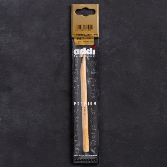 Addi Bambus 8mm 15cm Bambu Yün Tığ - 545-7 Addi Bambus 8mm 15cm Bambu Yün Tığ - 545-7