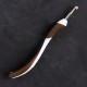 Addi Swing 5mm 16cm Kahverengi Ergonomik Yün Tığ - Addi Swing 5mm 16cm Kahverengi Ergonomik Yün Tığ -