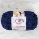 Loren Mery Petrol Mavisi El Örgü İpi - M417 - 34322 Loren Mery Petrol Mavisi El Örgü İpi - M417 - 34322