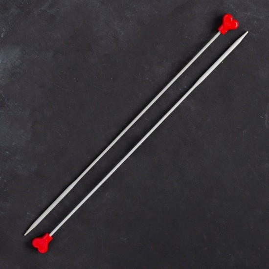 Addi 4,5mm 35cm Klasik Alüminyum Hızlı Örgü Şişi - Addi 4,5mm 35cm Klasik Alüminyum Hızlı Örgü Şişi -