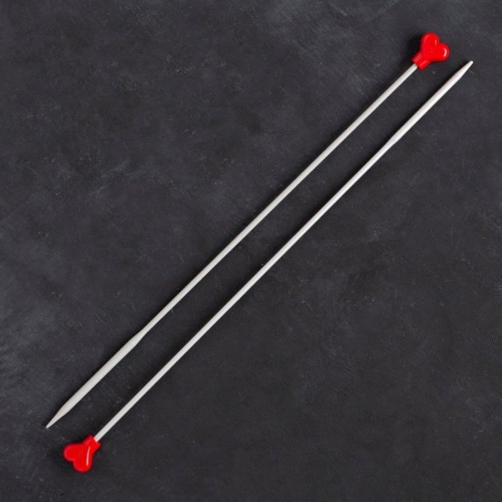 Addi 5mm 35cm Klasik Alüminyum Hızlı Örgü Şişi - 2 Addi 5mm 35cm Klasik Alüminyum Hızlı Örgü Şişi - 2