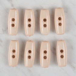 Loren Crafts pudra pembe 8 li çoban düğmesi - 69