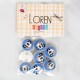 Loren Crafts 8'li Panda Düğme - 1056 Loren Crafts 8'li Panda Düğme - 1056