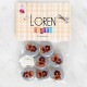 Loren Crafts 8'li Ördek Düğme - 1211 Loren Crafts 8'li Ördek Düğme - 1211