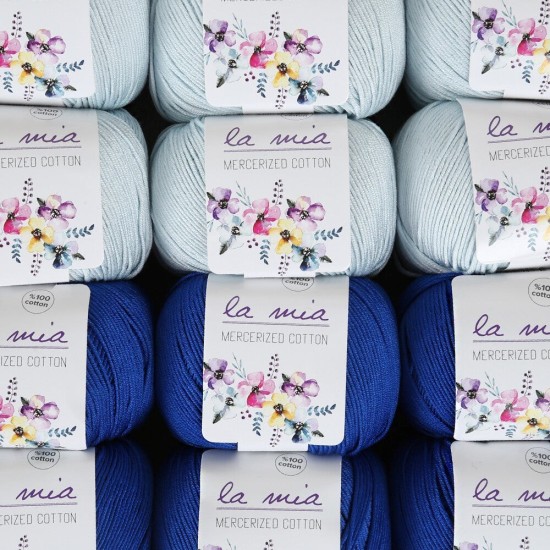 La Mia Mercerized Cotton Safir Seti La Mia Mercerized Cotton Safir Seti