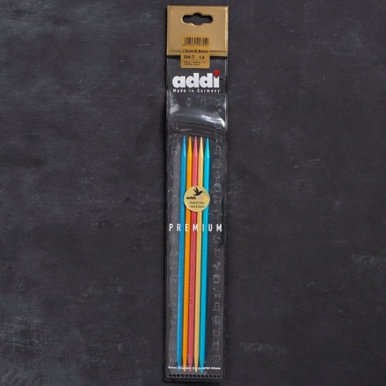 Addi Colibri 5,5mm 23cm Renkli Çorap Şişi - 204-7 Addi Colibri 5,5mm 23cm Renkli Çorap Şişi - 204-7