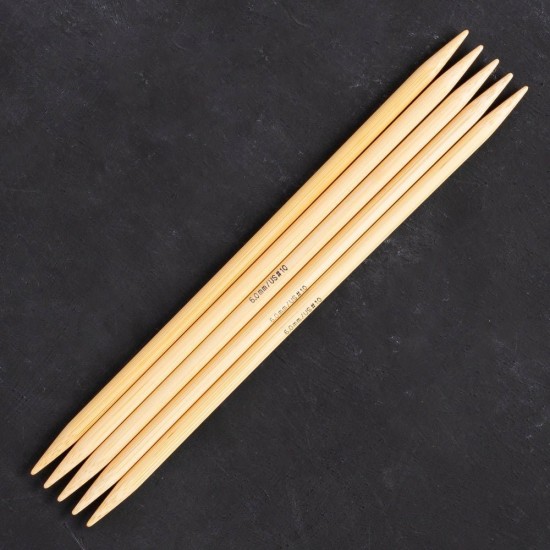 Addi Bambus 6mm 20cm Bambu Çorap Şişi - 501-7 Addi Bambus 6mm 20cm Bambu Çorap Şişi - 501-7