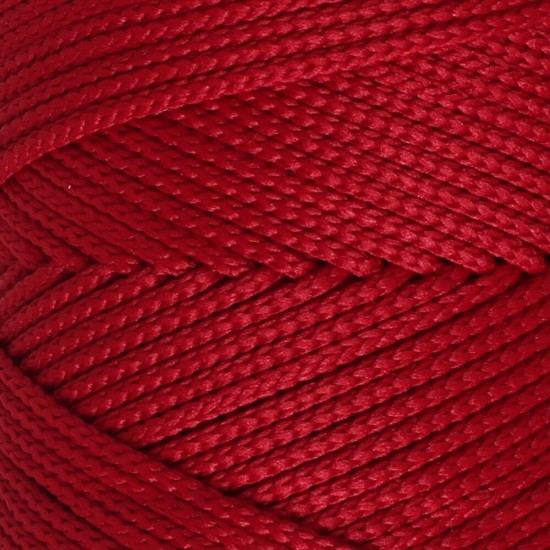 Loren Polyester Soft Macrame Koyu Kırmızı El Örgü İpi - LM020 - 34433 Loren Polyester Soft Macrame Koyu Kırmızı El Örgü İpi - LM020 - 34433