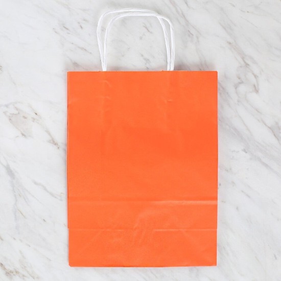 Loren 18x8x24 cm Turuncu Kraft Çanta Loren 18x8x24 cm Turuncu Kraft Çanta
