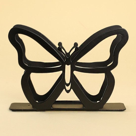 Loren Home Kelebek Siyah Metal Peçetelik Loren Home Kelebek Siyah Metal Peçetelik