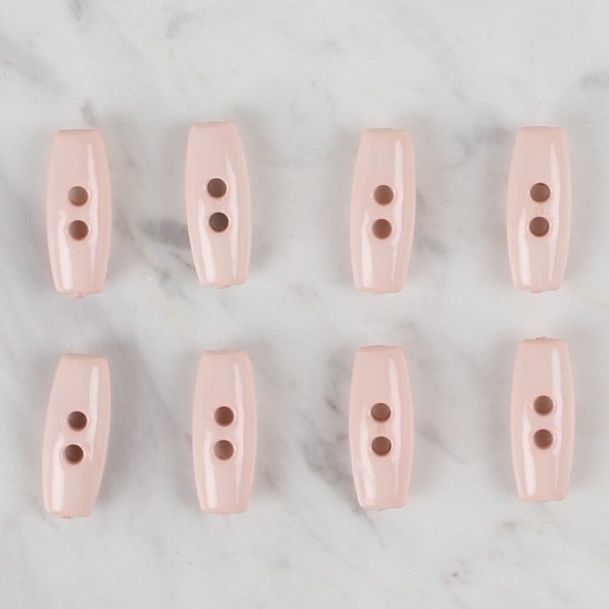 Loren Crafts pudra pembe 8 li çoban düğmesi - 70 Loren Crafts pudra pembe 8 li çoban düğmesi - 70