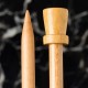 La Mia Whitewood 9 mm 36 cm Ahşap Örgü Şişi La Mia Whitewood 9 mm 36 cm Ahşap Örgü Şişi