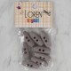 Loren Crafts gri 8 li çoban düğmesi - 61 Loren Crafts gri 8 li çoban düğmesi - 61