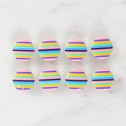 Loren Crafts 8'li Desenli Düğme - 1104