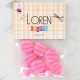 Loren Crafts 8'li Desenli Düğme - 1095 Loren Crafts 8'li Desenli Düğme - 1095