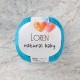 Loren Natural Baby Turkuaz El Örgü İpi - R091 - 33934 Loren Natural Baby Turkuaz El Örgü İpi - R091 - 33934