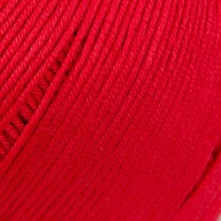 La Mia Mercerized Cotton Kırmızı El Örgü İpi - 19 - 33597