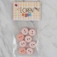 Loren Crafts somon 8 li balık düğme - 569 Loren Crafts somon 8 li balık düğme - 569