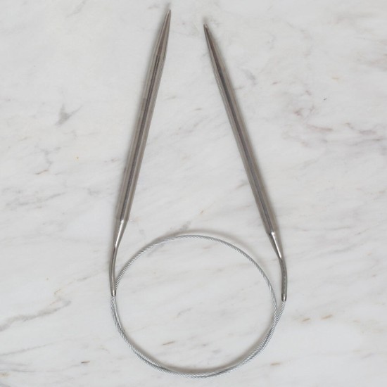 Loren Crafts 7 mm Çelik Misinalı Şiş 60 cm Loren Crafts 7 mm Çelik Misinalı Şiş 60 cm