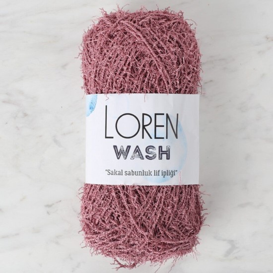 Loren Wash Gül Kurusu El Örgü İpi - R138 - 34028 Loren Wash Gül Kurusu El Örgü İpi - R138 - 34028