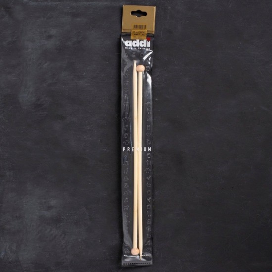 Addi Bambus 7mm 35cm Bambu Örgü Şişi - 500-7 Addi Bambus 7mm 35cm Bambu Örgü Şişi - 500-7
