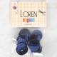Loren Crafts 8'li Düğme Mavi - 1141 Loren Crafts 8'li Düğme Mavi - 1141