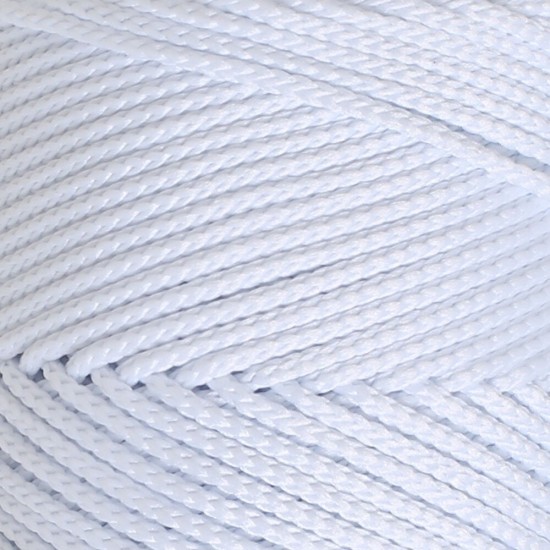 Loren Polyester Soft Macrame Optik Beyaz El Örgü İpi - LM001 - 34426 Loren Polyester Soft Macrame Optik Beyaz El Örgü İpi - LM001 - 34426