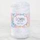 Loren Soft Star Makrome İpi Gümüş Simli Beyaz RM10 Loren Soft Star Makrome İpi Gümüş Simli Beyaz RM10