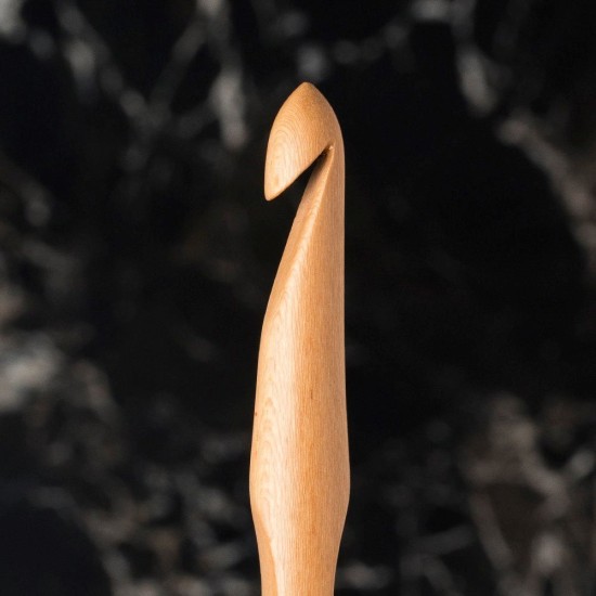 La Mia Whitewood 8 mm 15.5 cm Ahşap Yün Tığ La Mia Whitewood 8 mm 15.5 cm Ahşap Yün Tığ