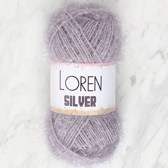 Loren Silver Gri El Örgü İpi - RS0006 - 34097 Loren Silver Gri El Örgü İpi - RS0006 - 34097