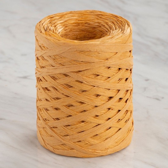 Loren Natural Raffia 90 gr Bej Kağıt İp - 71 Loren Natural Raffia 90 gr Bej Kağıt İp - 71