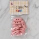 Loren Crafts pembe 8 li çoban düğmesi - 81 Loren Crafts pembe 8 li çoban düğmesi - 81