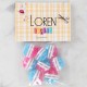 Loren Crafts 8'li Desenli Düğme - 1093 Loren Crafts 8'li Desenli Düğme - 1093