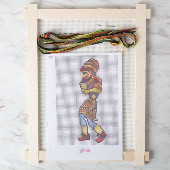 Loren Etamin İşleme Panosu Kiti Hacivat - Kod:211 Loren Etamin İşleme Panosu Kiti Hacivat - Kod:211