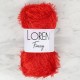 Loren Furry Kırmızı El Örgü İpi - RF025 - 34053 Loren Furry Kırmızı El Örgü İpi - RF025 - 34053
