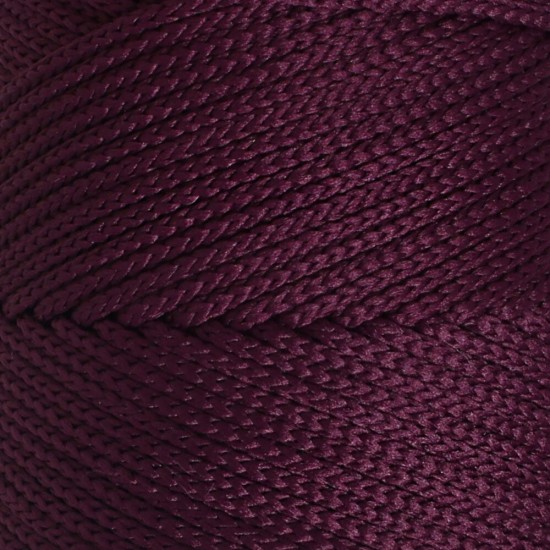 Loren Polyester Soft Macrame Patlıcan Moru El Örgü İpi - LM038 - 34443 Loren Polyester Soft Macrame Patlıcan Moru El Örgü İpi - LM038 - 34443