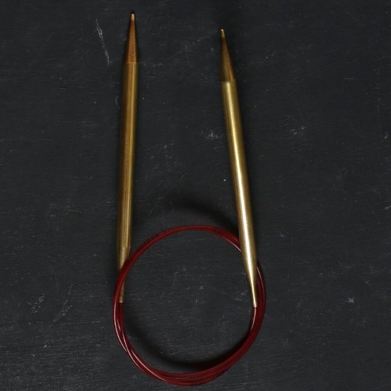 Addi 7mm 80cm Klasik Misinalı Dantel Şişi - 755-7 Addi 7mm 80cm Klasik Misinalı Dantel Şişi - 755-7