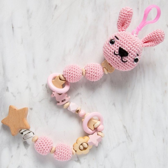 Loren 10 Adet Pembe Yassı Ahşap Boncuk Loren 10 Adet Pembe Yassı Ahşap Boncuk